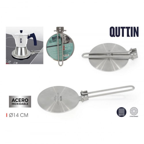 Induktionsadapter fra Quttin - sæt med 8 enheder