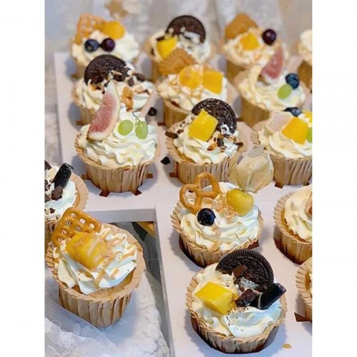 Algon bageforme til ovn/airfryer 4,5 × 5 cm - 40 stk (24 pakker)