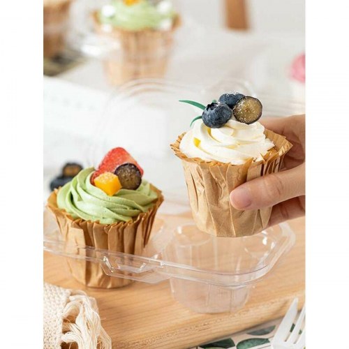 Algon bageforme til ovn/airfryer 4,5 × 5 cm - 40 stk (24 pakker)