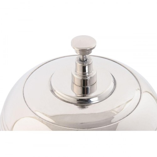 Dørklokke - sort/sølv, aluminium og mangotræ