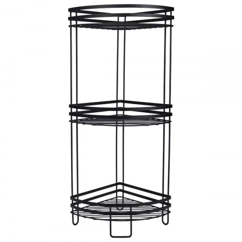 Confortime hjørnereol i metal - 4 enheder, 3 niveauer