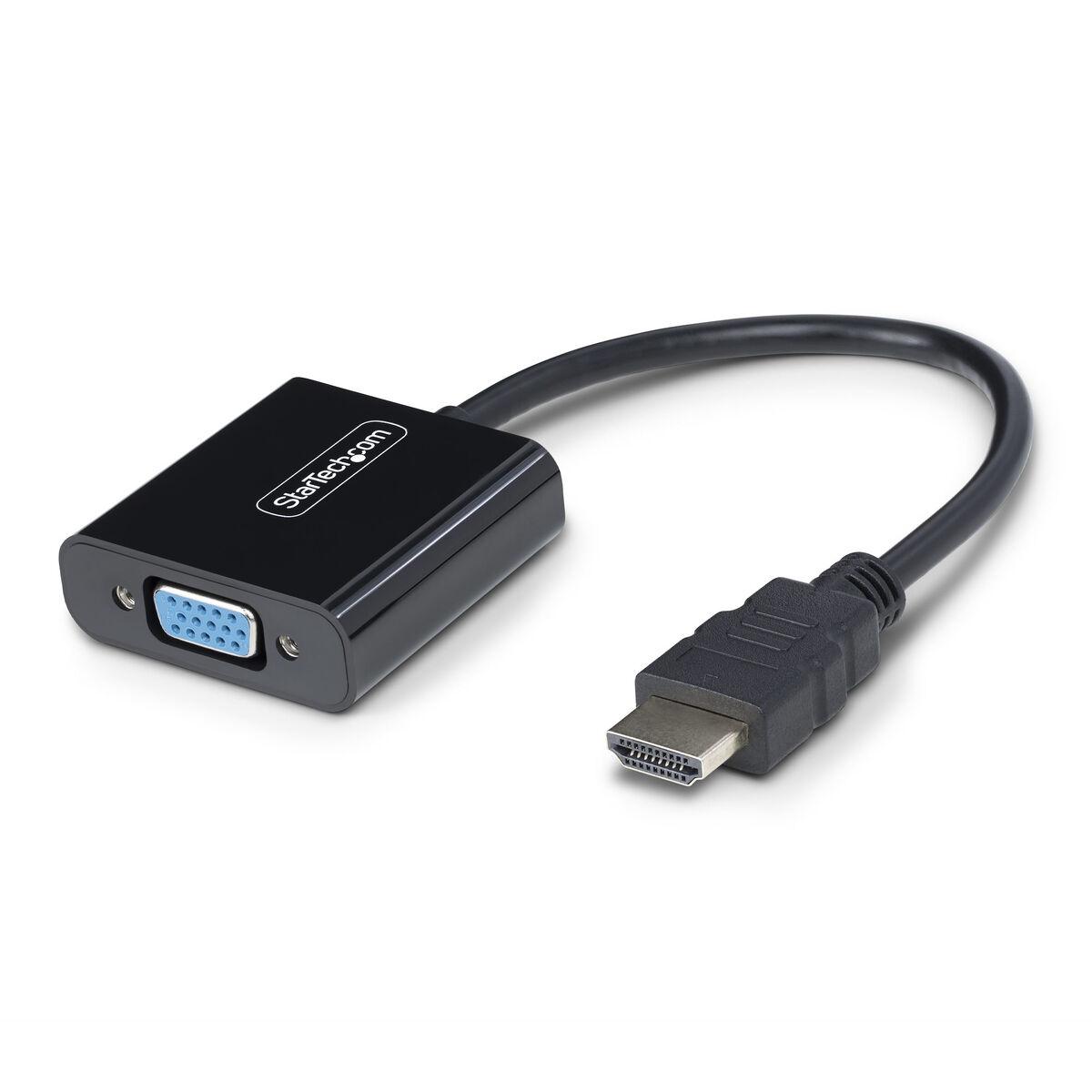Startech HDMI til VGA-adapterkabel HD2VGAE3