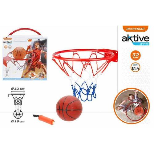 Basketballkurv - orange kurv til udespil
