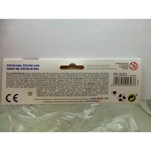 Vandpistol Colorbaby 40 x 13,5 x 4,8 cm (12 enheder)