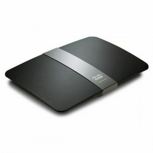 Linksys E4200-EZ trådløs router 300 + 450 Mbps med USB