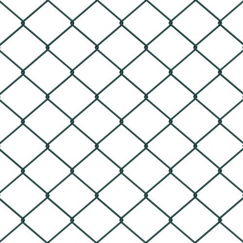 Kædetråd Hegn Grøn 1,2x10 m Stål