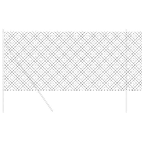 Kædehegn Grå 1.2x25 m Stål