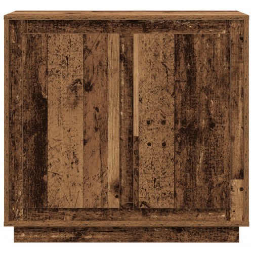 Sideboard Gammelt Træ 80x34x75 cm Ingeniør Træ