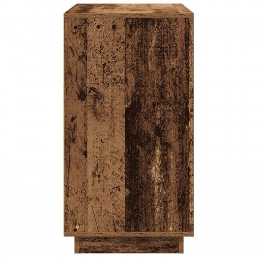 Sideboard Gammelt Træ 80x34x75 cm Ingeniør Træ