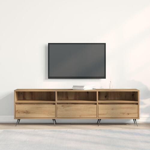 TV Skab Artisan Eg 150x30x44,5 cm Konstrueret Træ