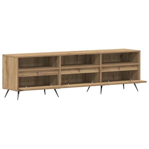 TV Skab Artisan Eg 150x30x44,5 cm Konstrueret Træ