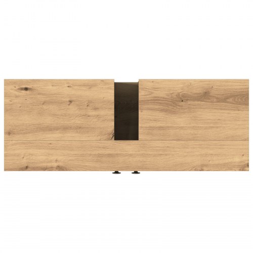 Badeværelsesskab med håndvask Artisan Eg 80x30x60 cm Ingeniørtræ