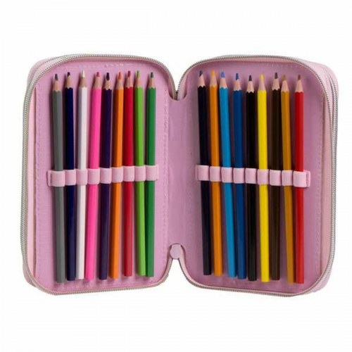 Penalhus Hello Kitty - pink, med tilbehør, 12,5 × 6,5 × 19,5 cm