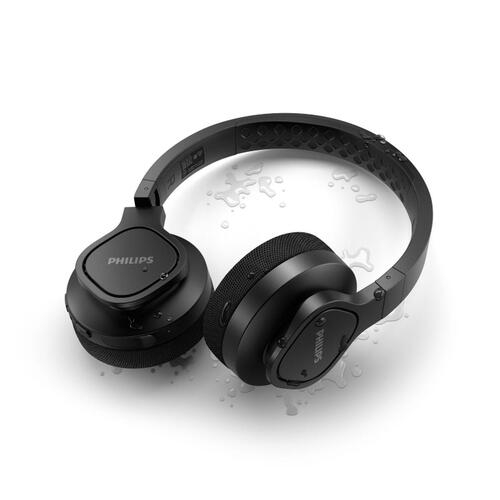 Bluetooth hovedtelefoner Philips TAA4216BK/00 - foldbare, sort