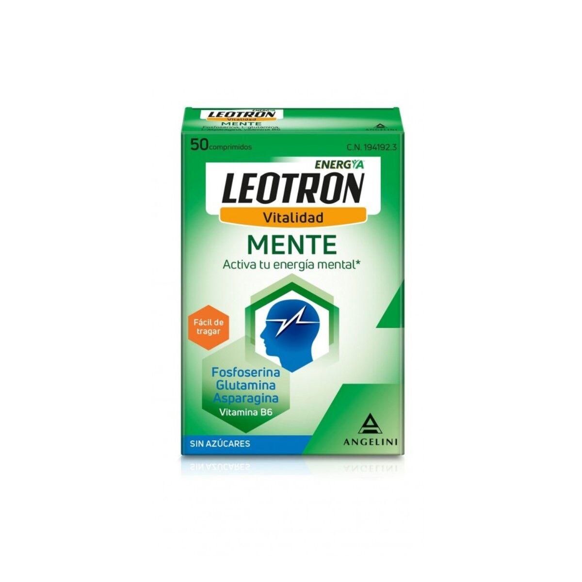 Multivitamin og mineral Leotron Mente 50 piller