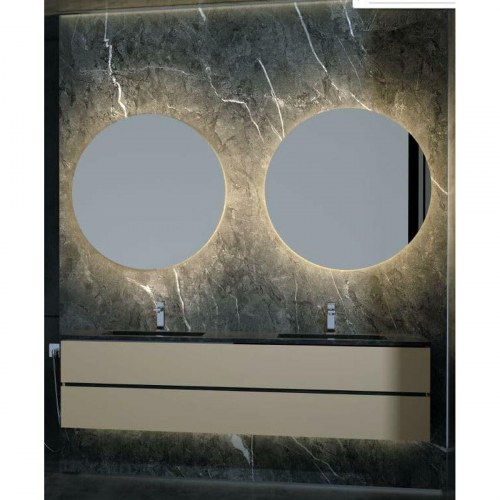 Badeværelsesspejl med LED-lys Ledimex OPOR001-60C Spejl