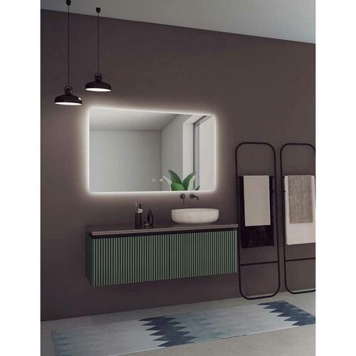 Badeværelsesspejl med LED-lys Ledimex ITAL007-100 100 x 80 cm