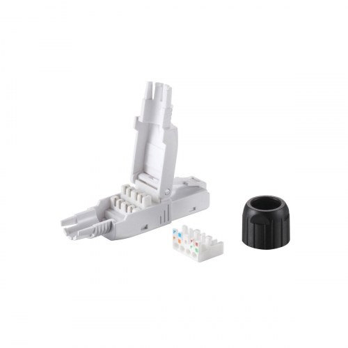 Equip RJ45 Cat6 UTP stik - 5-pak (hvid)