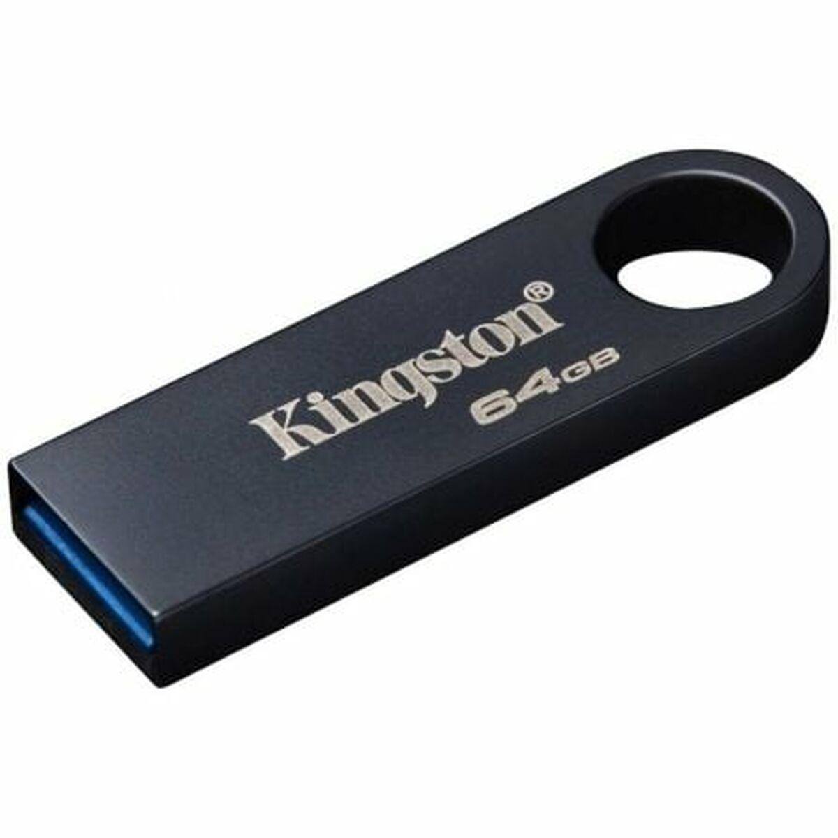 USB-stik Kingston KE-U2X64-1AC 64 GB Sort