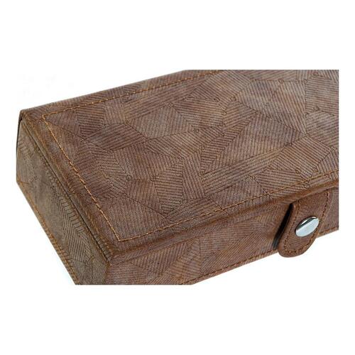 Smykkeskrin Polyuretan Vintage Træ MDF (21 x 9 x 5 cm)