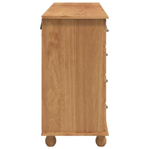 Skuffesystem 'ASKIM'79x40x133.5 cm Massivt Fyrretræ
