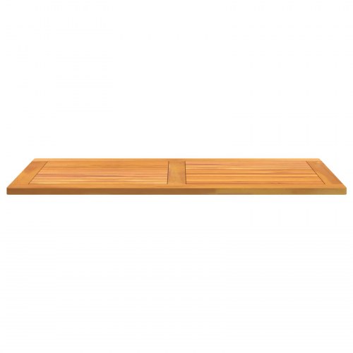 Bordplade 110x55x2,2 cm Rektangulært Massivt Teaktræ