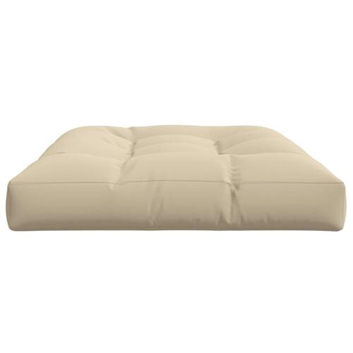 Pallehynde 120x80x12 cm stof beige