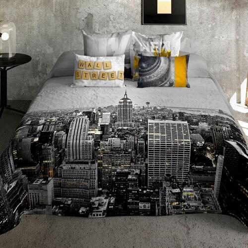 Sengetæppe (vattæppe) Naturals Wall Street Enkeltseng (180 x 260 cm)
