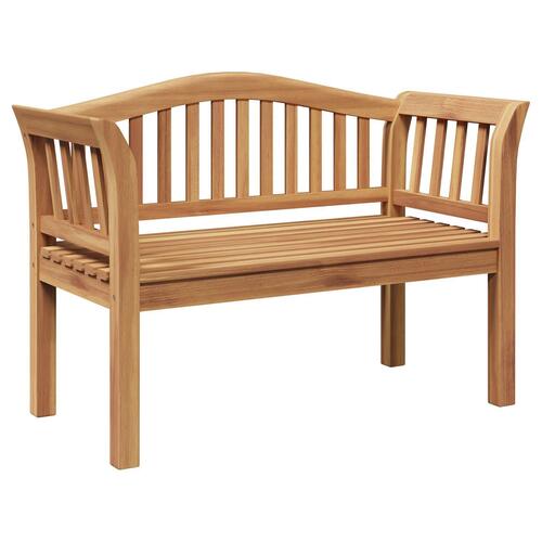 Havebænk 120x53.5x85 cm Solid Teak