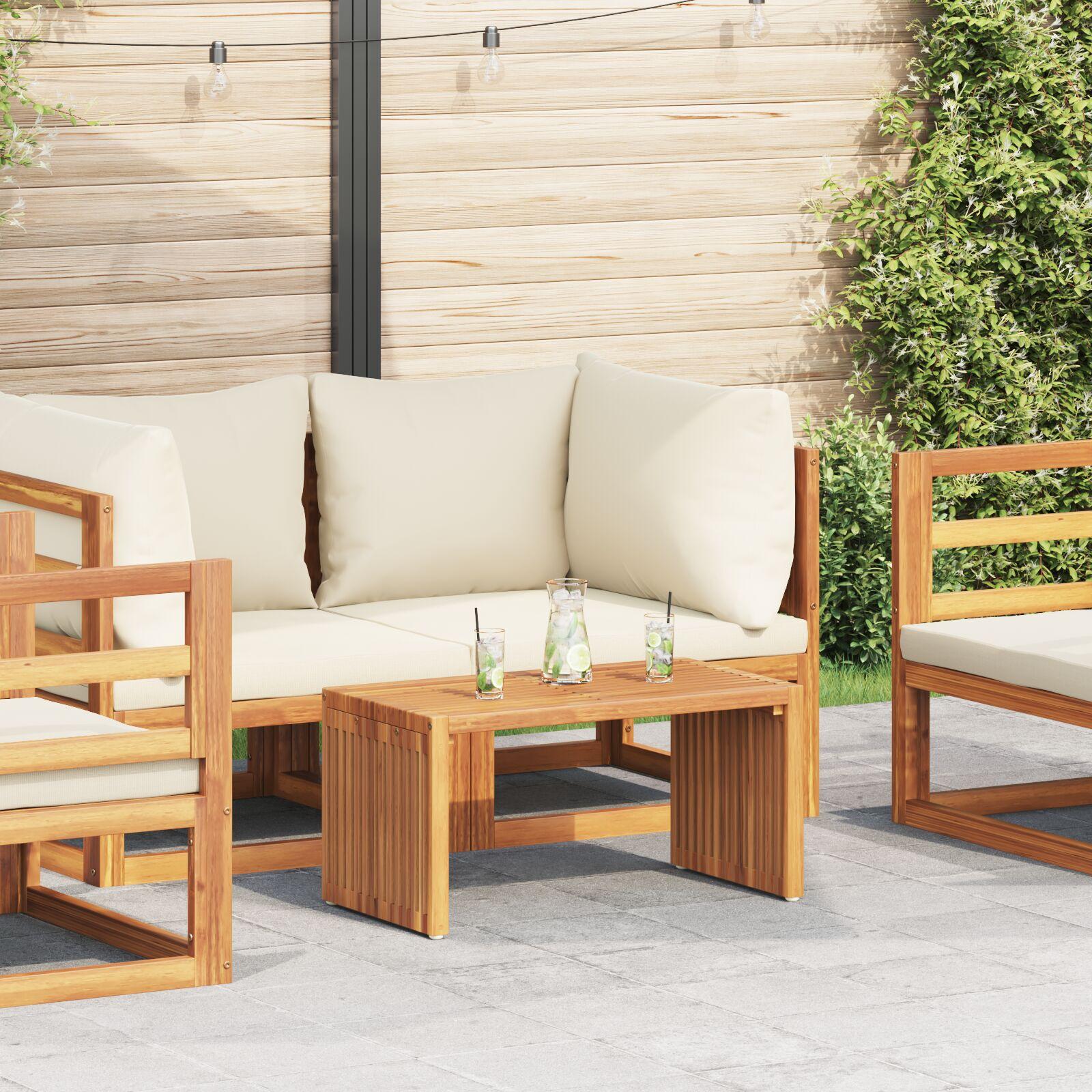 Have Side Bord Brun 70 x 37.5 x 35.5 cm Massivt teaktræ