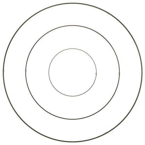 Metal Planter Stål/olivengrøn Stål Ø 90 cm Modulær