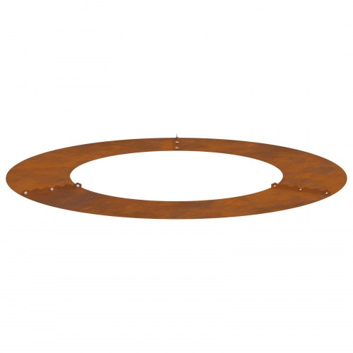 Corten stål planter Corten stål Stor Dekorative indlæg Sæt med 5