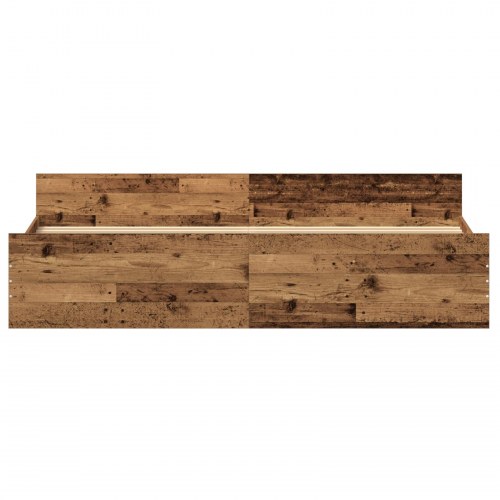 Sengestel Gammet Træ 200x200 cm Ingeniørtræ