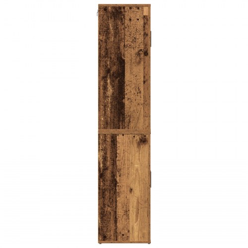 Højskab Gamle Træ 80x33x150 cm Ingeniør Træ