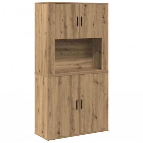 Højskab Artisan Eg 80x33x150 cm Konstrueret Træ