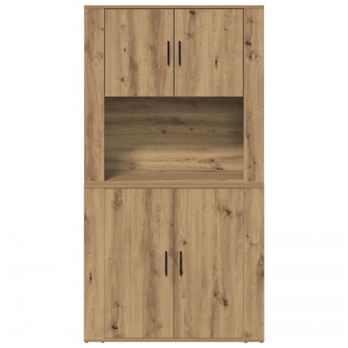 Højskab Artisan Eg 80x33x150 cm Konstrueret Træ