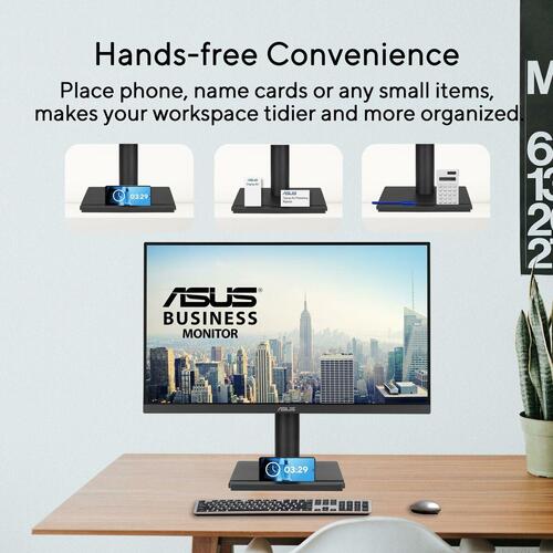 Skærm Asus 24" Full HD (VA249QG) 120 Hz, IPS, HDMI/DP
