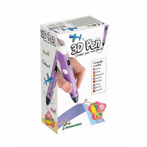 Science4you 3D‑print pen til kreativ leg