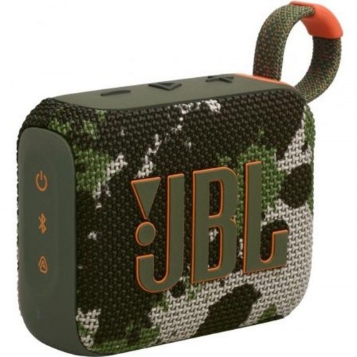 JBL GO 4 bærbar Bluetooth-højttaler - Grøn (SQUAD)