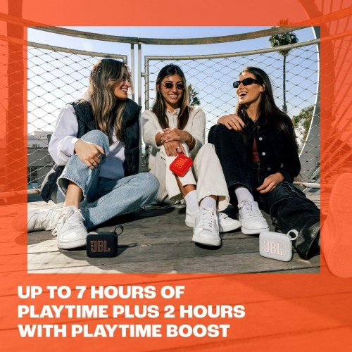 JBL GO 4 bærbar Bluetooth-højttaler - Grøn (SQUAD)