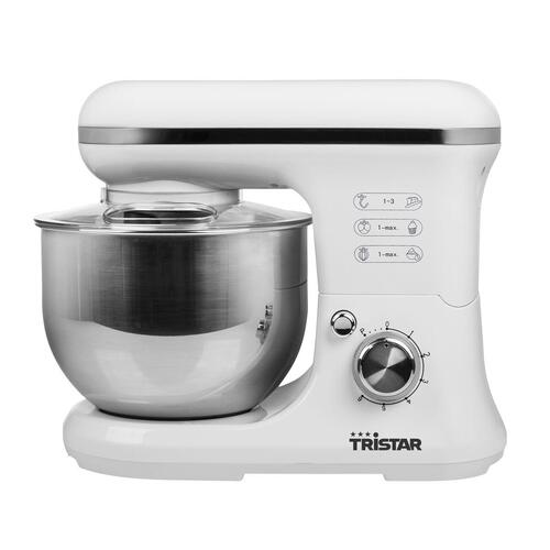 Foodprocessor Tristar MX-4817 1200 W 1500 W Rustfrit stål Hvid 5 L
