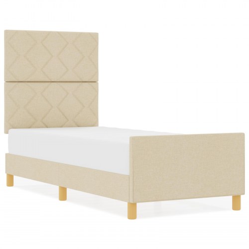 Sengbund Creme 80x200 cm Stof