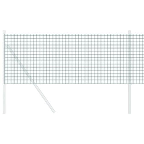 Svejset Trådgitter Grøn 0,4x50 m Stål