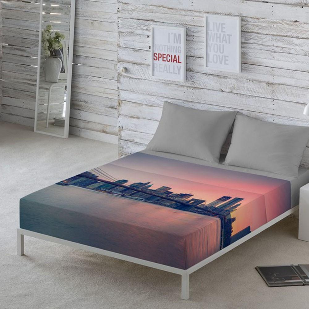 Billede af Sengetøj sæt Naturals Brooklyn UK super king size seng (260 x 270 cm)