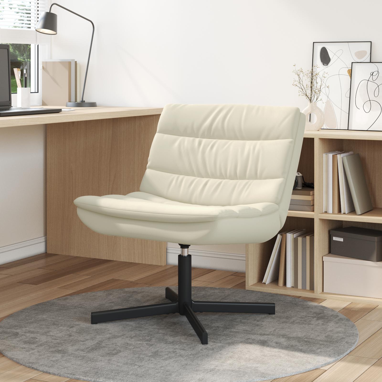Drejestol Creme 63 x 75 x 76 cm PU