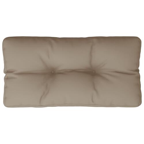 Pallehynde 80x40x12 cm stof gråbrun (OUTLET A)