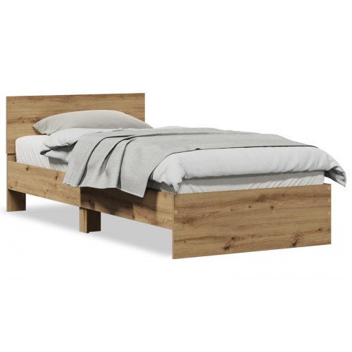 Sengestel uden madras med hovedgavl Artisan Eg 75x190 cm