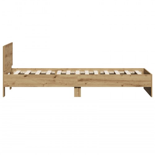 Sengestel uden madras med hovedgavl Artisan Eg 75x190 cm