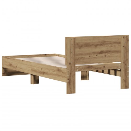 Sengestel uden madras med hovedgavl Artisan Eg 75x190 cm