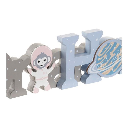 Dekorativ figur - Astro Monkey, natur, 29,5 × 3 × 9 cm (2 stk.)